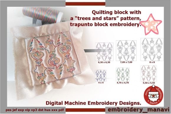 Evaluating Embroidery Quilt Block Christmas for Etsy Sales
