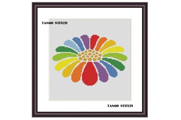 Rainbow Cross Stitch Flower: A Seller’s Review