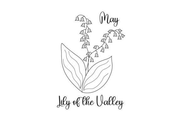 Review: May Lily of the Valley Line Art Embroidery