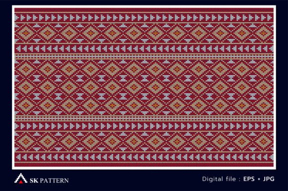 Review: Red and White Embroidery Pattern for Modern Makers