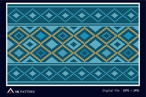 Review: Vector Embroidery Navajo Background for Makers