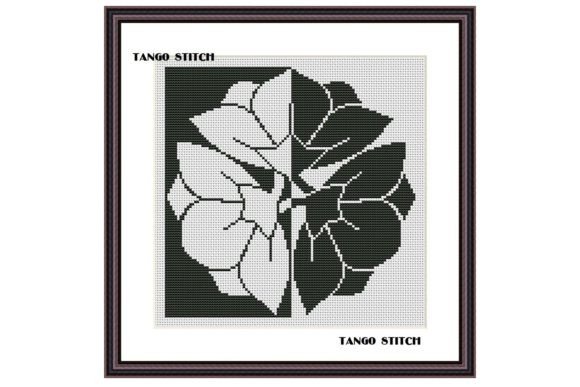 Reviewing Black and White Flower Easy Embroidery