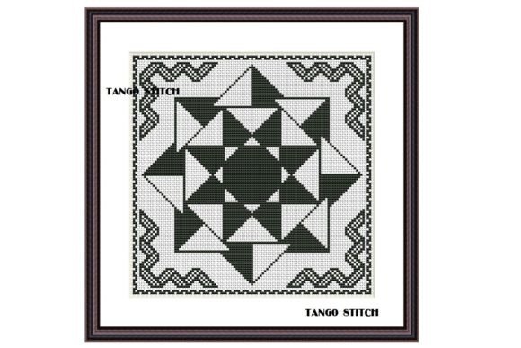 Reviewing Black and White Ornaments Embroidery