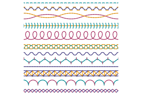 Reviewing Embroidery Stitches: Fashion Fabric Stit