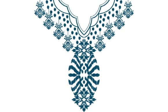 Reviewing Floral Ikat Neckline Embroidery for Holiday Collections