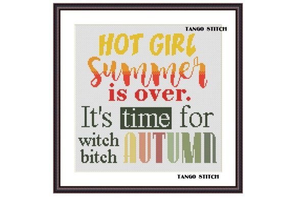 Reviewing Hot Girl Summer is Over Embroidery