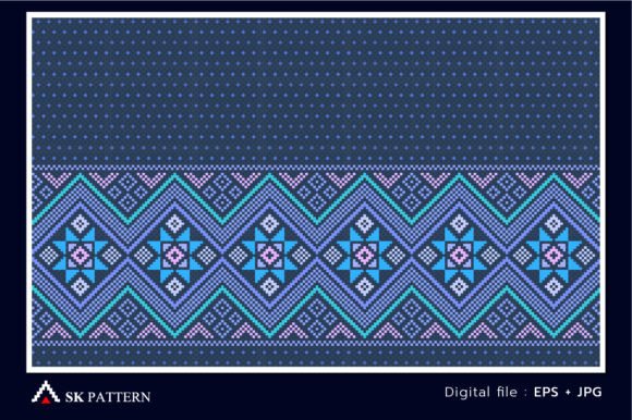Reviewing Pixel Ethnic Pattern for Brand Merch