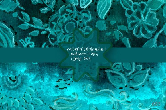 Reviewing the Chikankari Embroidery Pattern Background