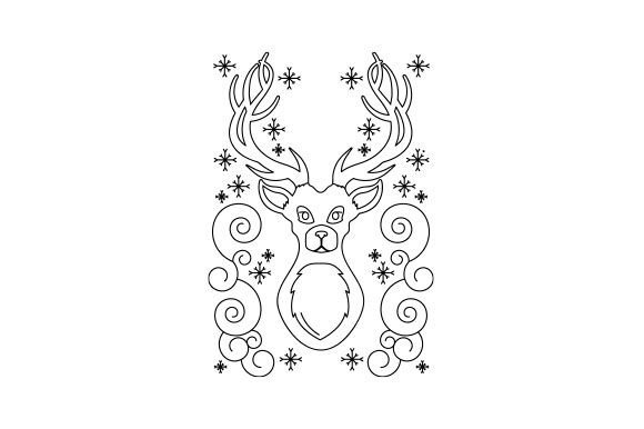 Reviewing the Reindeer Head Embroidery Pattern