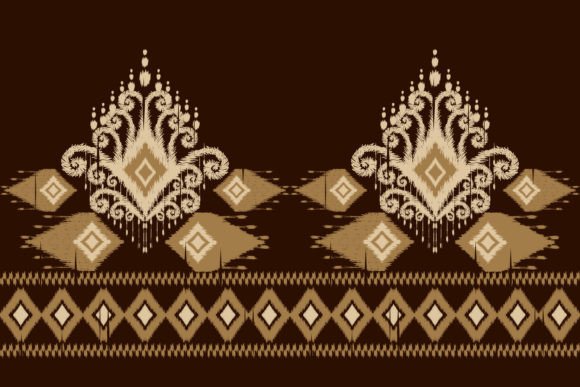 Reviewing the Thai Ikat Paisley Embroidery Design