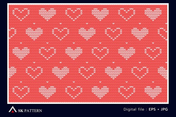 Reviewing the White and Red Love Embroidery Background