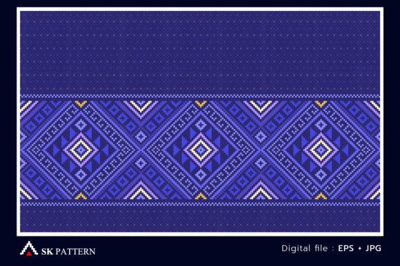 Reviewing Vector Embroidery Abstract Background